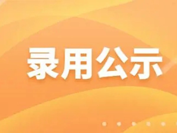 錄用公示（供應(yīng)鏈財務(wù)經(jīng)理1人）